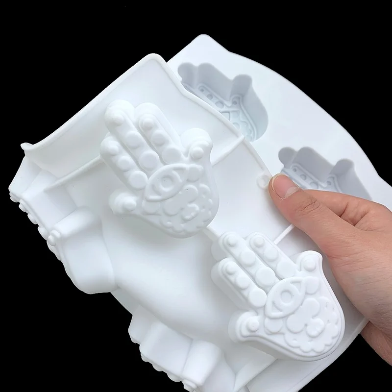 

Handmade Chocolate Mold Silicone Ice Tray Homemade DIY Candy Cake Baking Mold 3D Printing Household Biscuit Cake Mold