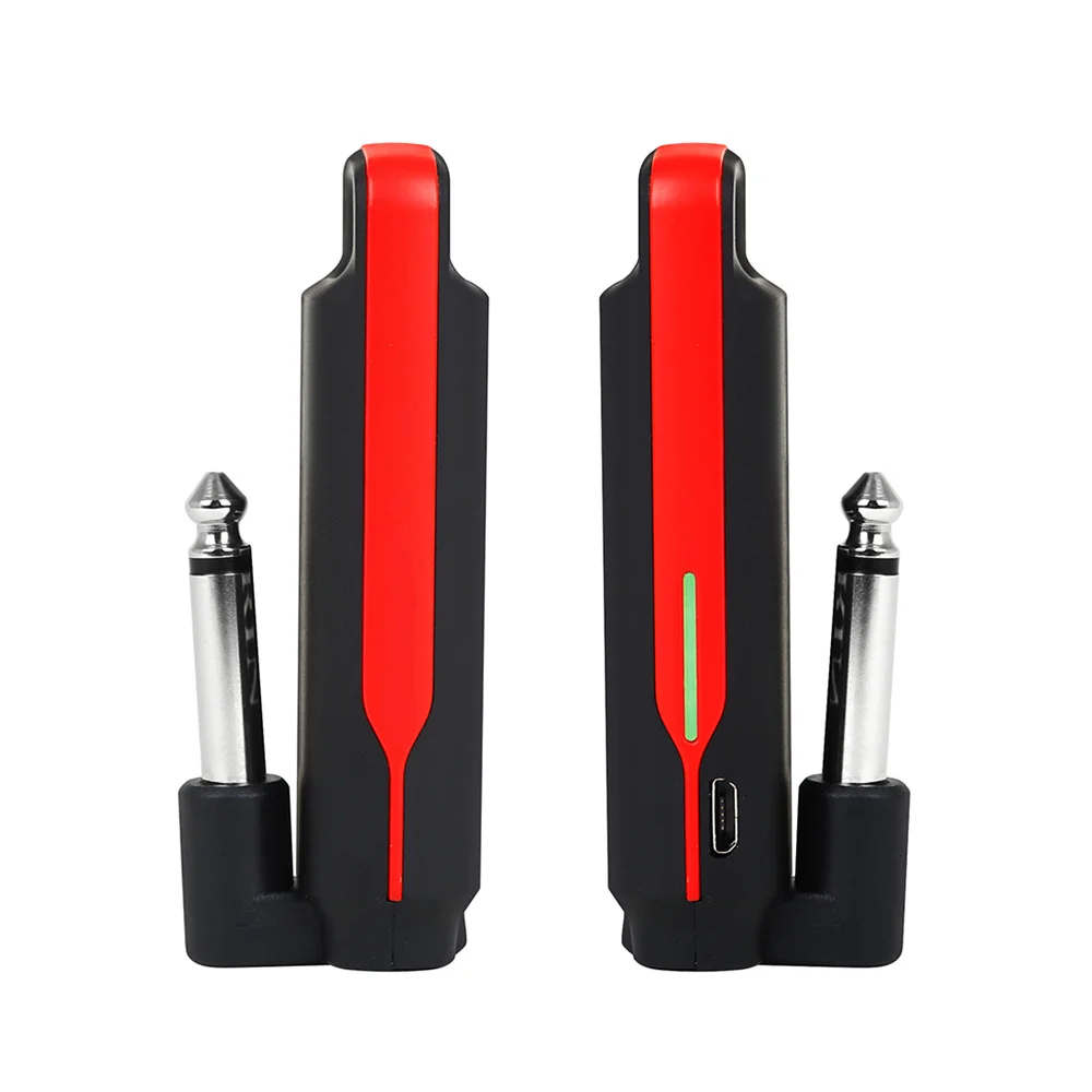 ИРИН Беспроводной гитары Системы UHF гитарный приемник-передатчик Перезаряжаемые