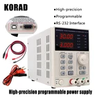 Программируемый прецизионный цифровой источник питания постоянного тока KORAD, лабораторный импульсный Высокоточный источник питания с памятью, 30 в, 10 А