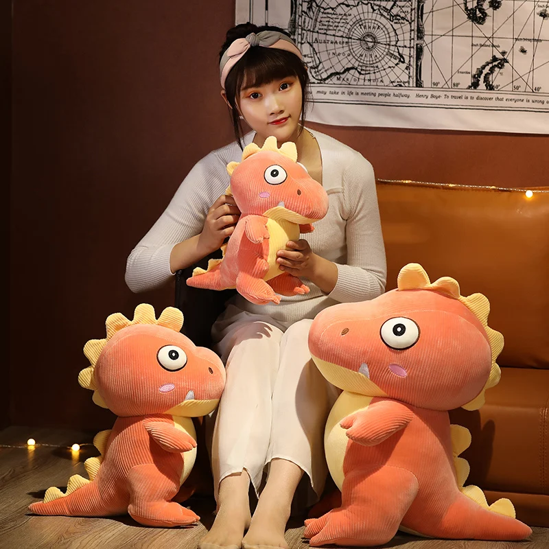 

Fashion Soft Dinosaur Plush Toy Cute Cartoon Plushie Doll Kawaii Stuffed Animal Dinosaurio Toy Stylish Room Decor Gift for Kids