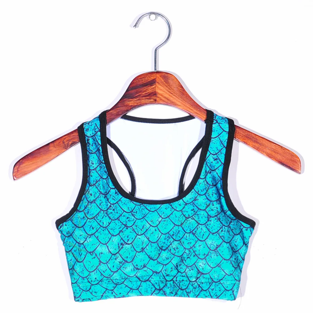 New Green Dinosaur Egg Ring-Free Sports Bra vest with Digital Printing | Женская одежда