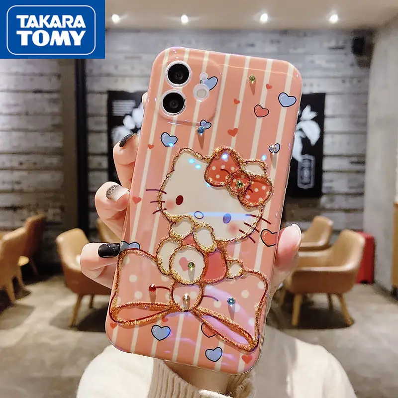 Чехол TAKARA TOMY HelloKitty Blu-Ray для IPhone7/8P/X/XR/XS/XSMAX/11/12Pro/12 мин | Игрушки и хобби