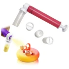 Ручной пистолет-распылитель для торта, аэрограф для украшения торта, краситель для выпечки, инструменты для украшения торта, кондитерские изделия, Пылезащитная трубка