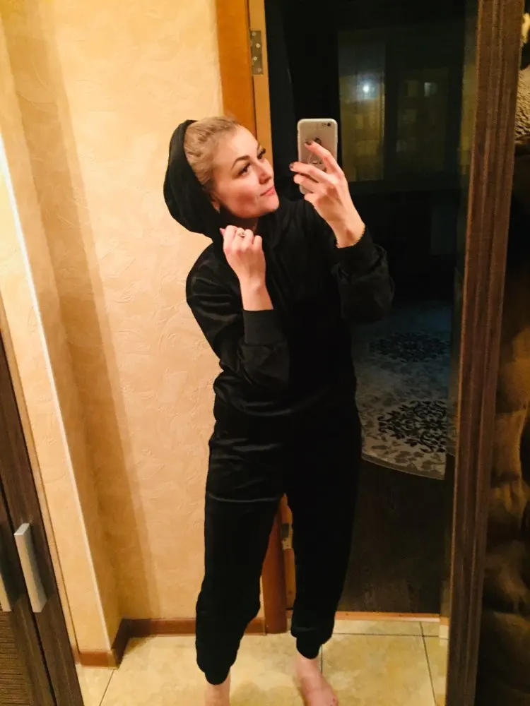 Женский спортивный костюм с капюшоном весенний комплект из 2 предметов корейский