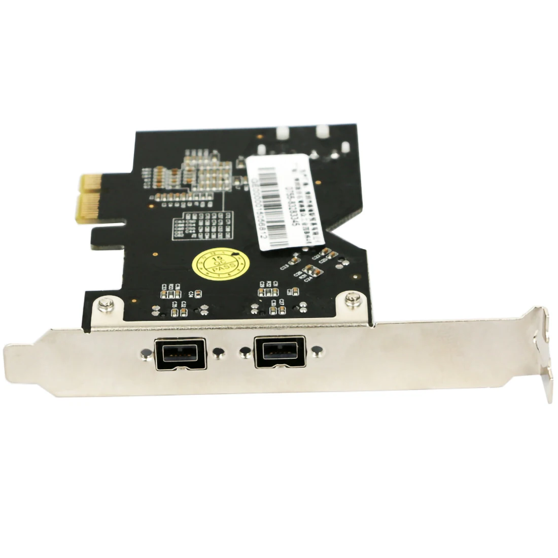 PCI Express E x1 в 3 порта 1394B Карта контроллера добавьте карту на для FireWire 800 IEEE 1394 B 2 + 1