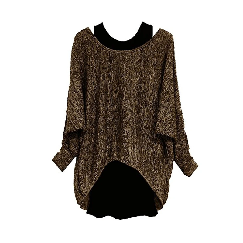 

New Fall Winter Vest Design Solid Long Sleeve T-shirt Casual Tops for Womens Clothing Loose Tshirt Ladies sport Top Spring