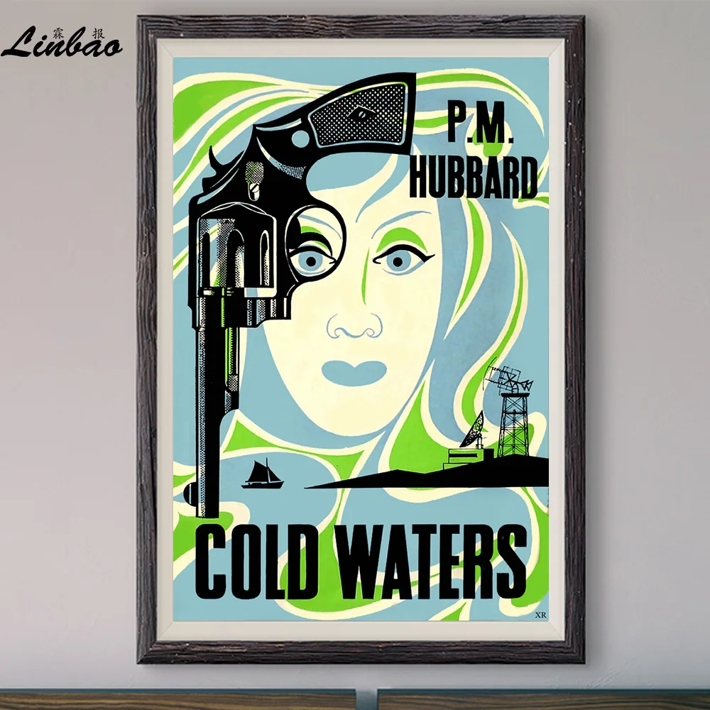 

V461 1970 Cold Waters Vintage Classic Movie Print Silk Poster Home Deco Wall Art Gift