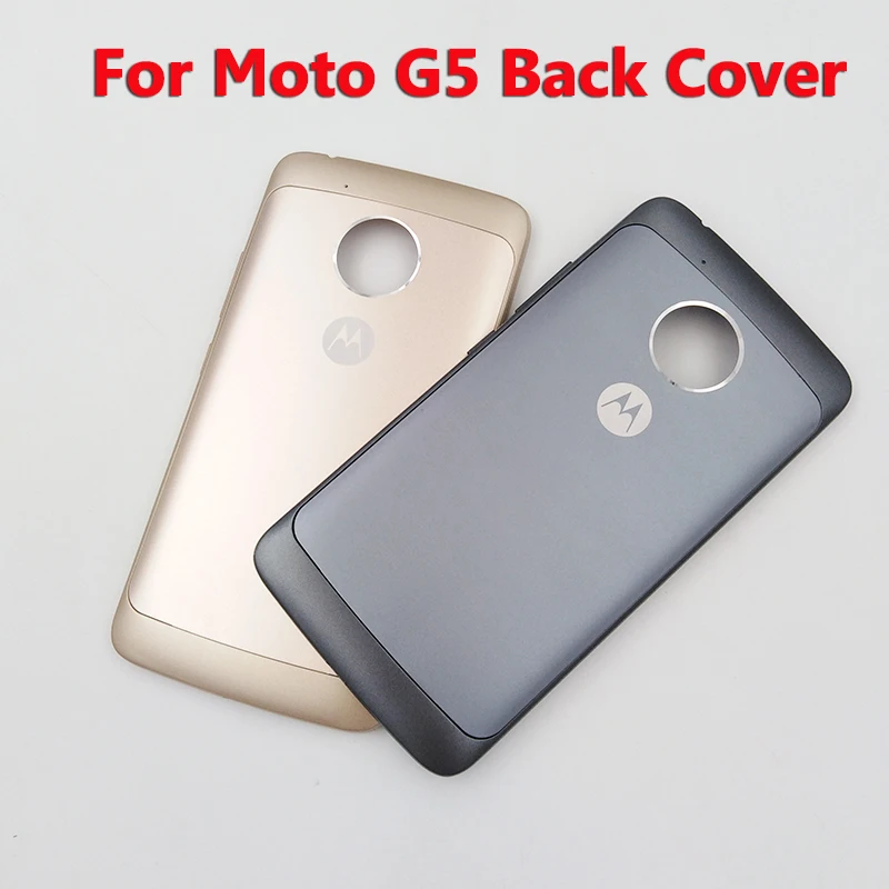 Оригинальная задняя крышка батарейного отсека для Motorola Moto G5 XT1685 XT1672 XT1670 XT1671 XT1676