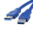 Универсальный Удлинительный Кабель USB 3,0 A с разъемом Папа-папа MM, высокоскоростной Соединительный адаптер, Удлинительный кабель для передачи данных, 2019