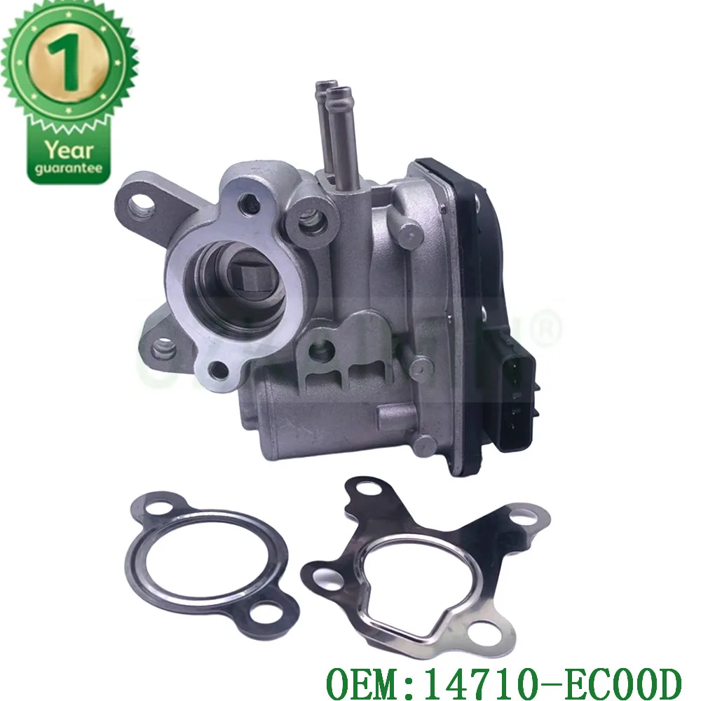 Клапан EGR высокого качества для Nissan Navara Pathfinder NP300 Cabstar 2 5 Diesel OEM 14710 EC00D EC00A EC00B|Клапан