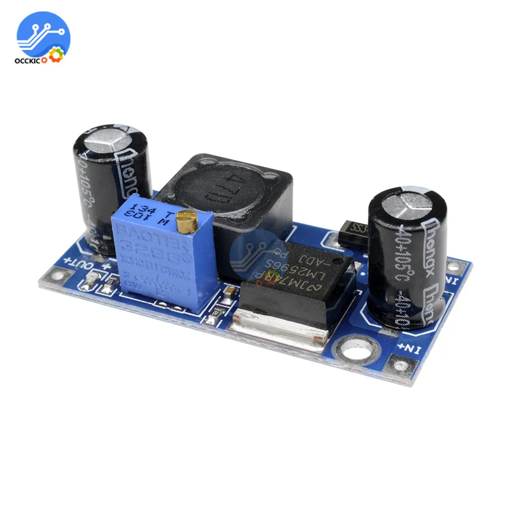 5 шт. LM2596 LM2596S DC-DC понижающий преобразователь понижающий модуль 3A Регулируемый регулятор напряжения Питание Зарядное устройство модуль