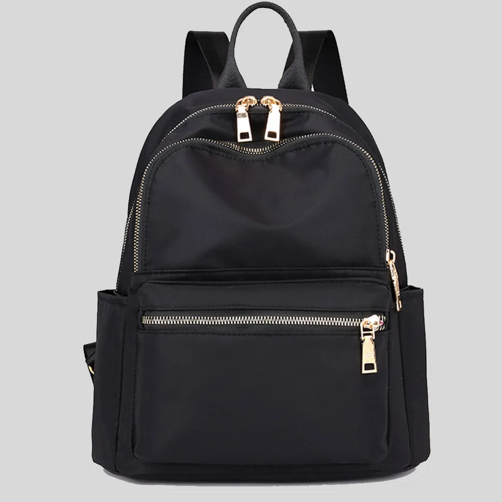 

Unisex Plaid Nylon Female Travel Backpack 2021 New Fashion Vintage Backpack Book Schoolbags Woman School Casual Women Bags