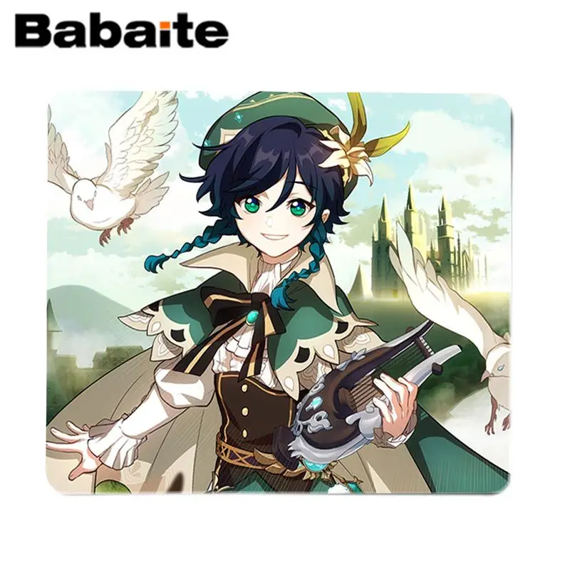 maiya genshin impact venti customized mousepads computer laptop anime mouse mat top selling wholesale gaming pad mouse free global shipping
