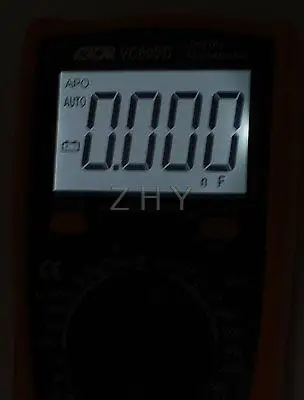 VC890D тестер сопротивления тока напряжения ЖК цифровой мультиметр w