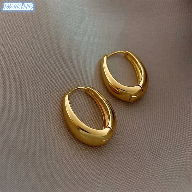 

Korean retro temperament earrings in 2021 new trend web celebrity simple cold wind earrings women's advanced sense of earrings