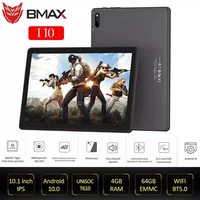 bmax i10 10 1inch tablet android 10 19201080 ips screen t610 octa core 4gb ram 64gb rom 4g network tablets pc dual wifi 2 mp