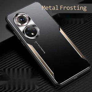 for huawei glory 50 mobile phone case all inclusive fall proof for honor 50pro metal frame frosted mens and womens new 50se free global shipping