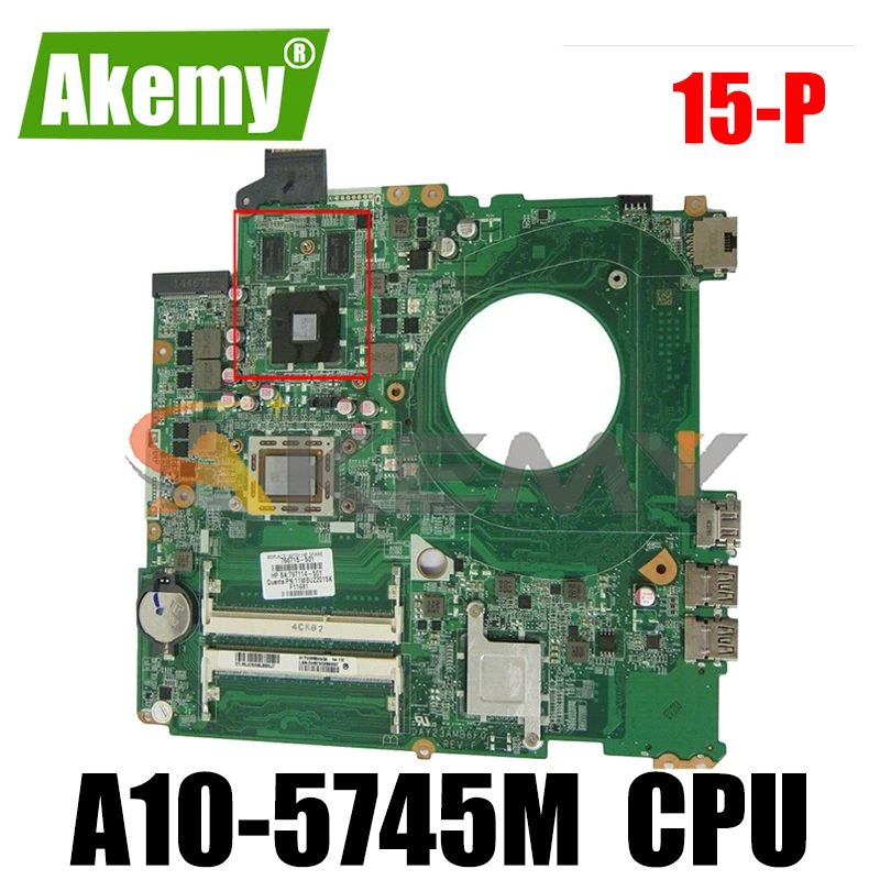 

766715-601 для HP павильон 15-P DAY23AMB6C0 766715-501 AM5745 216-0858020 Тетрадь материнская плата полный тест 100% работы