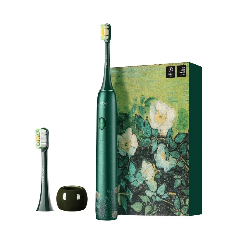 

SOOCAS Ultrasonic Electric Toothbrush X3U Van Gogh Sonic Tooth Brush Automatic Upgraded Type-c Fast chargeable Adult Waterproof