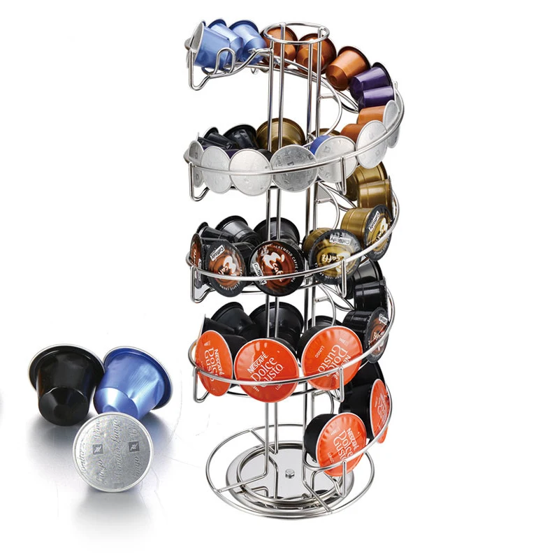 Практичный Держатель для капсул с кофе стойка капсула дозирующая башня