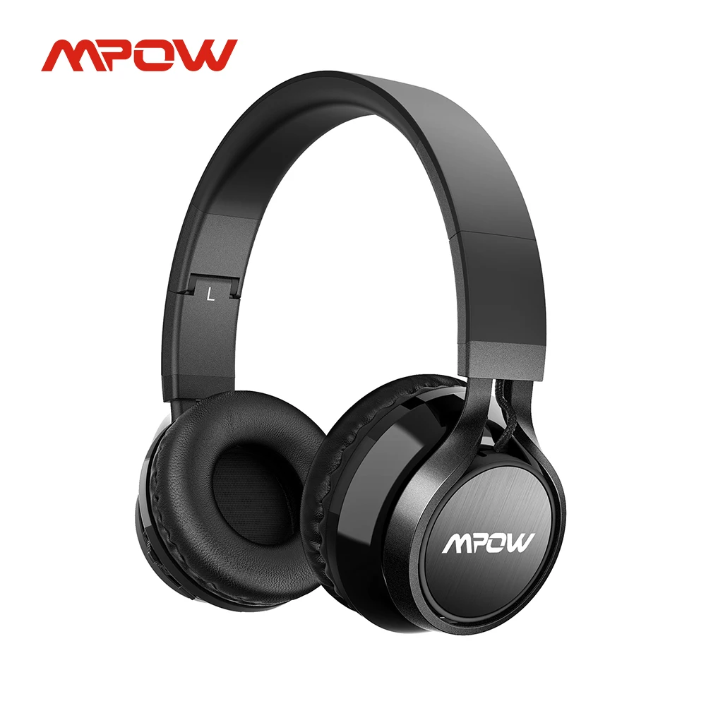Складные беспроводные наушники Mpow Thor Bluetooth 4 1 с чехлом для переноски время
