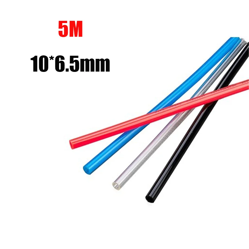 5 м 10*6 мм пневматическая трубка трубчатый Шланг PU Воздушный шланг для газовой