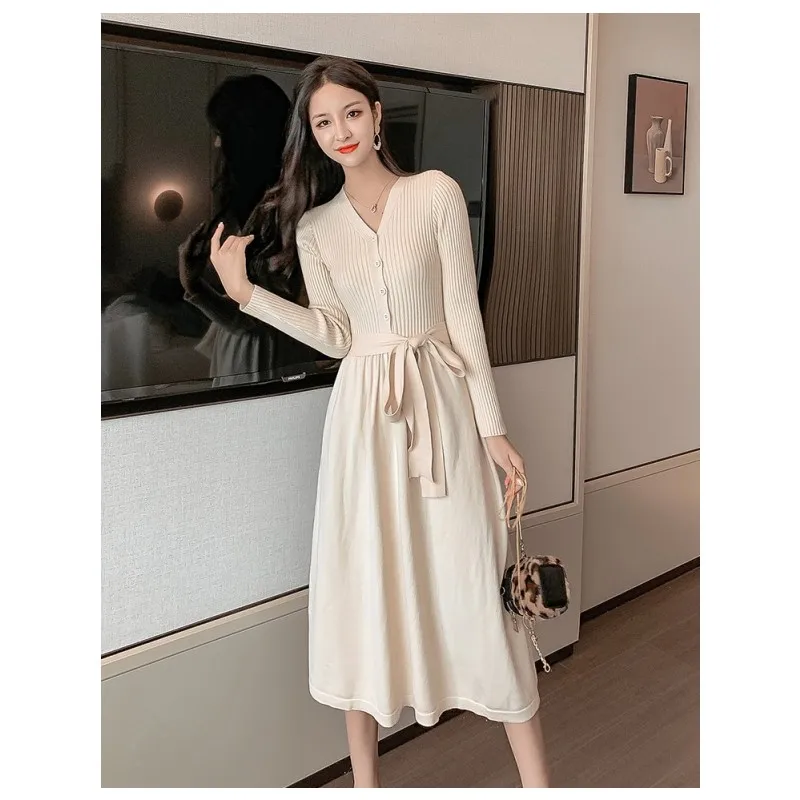 Французское шикарное черное трикотажное платье с v образным вырезом и