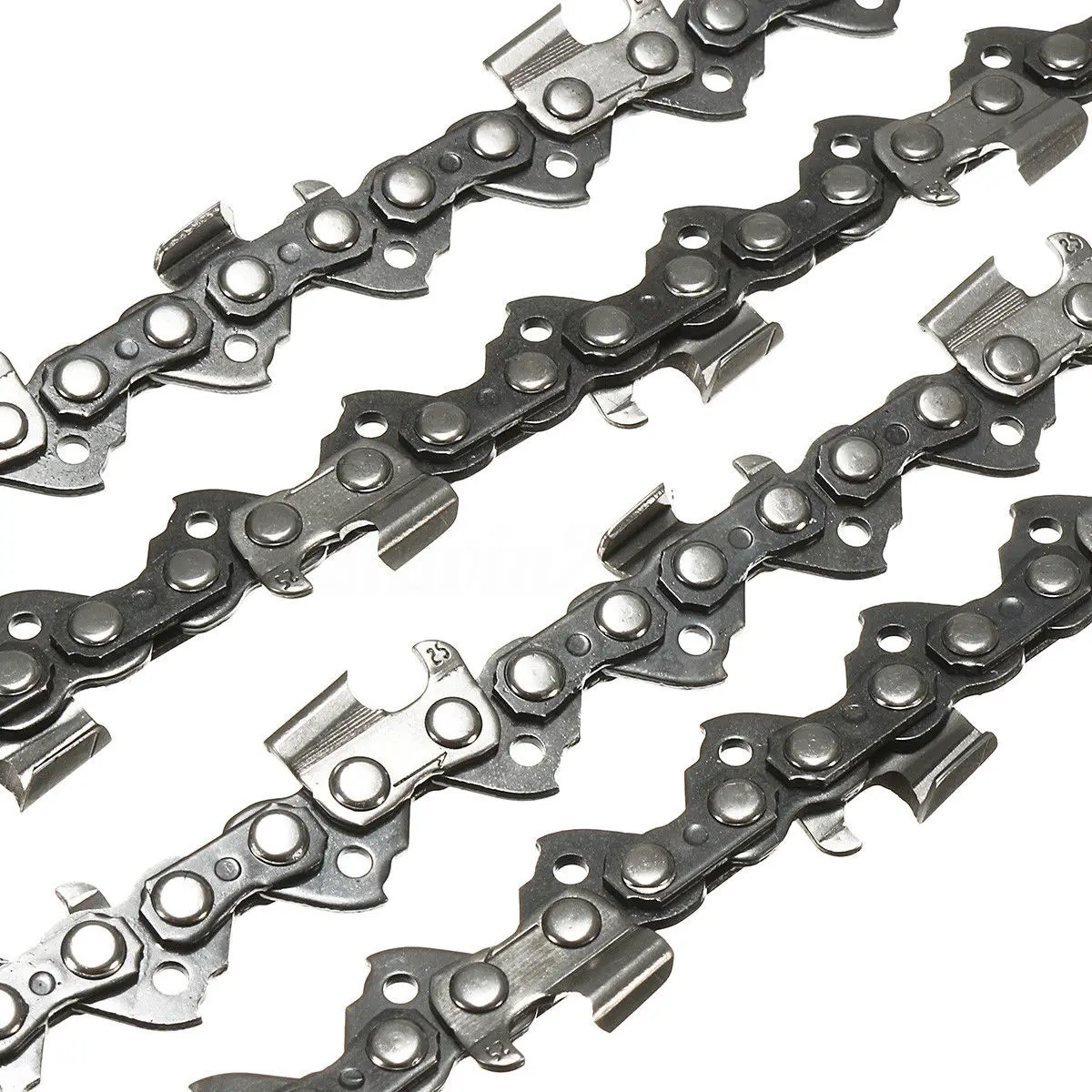 

20\" 0.325\" Pitch 0.058\" Gauge 76 DL Chainsaw Chain Saws For Origen Steele 52/58 Tilt Stopper Teeth, Reduce Recoil Garden Tool