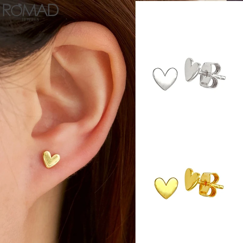 

Серьги-гвоздики женские из серебра 925 пробы, блестящие