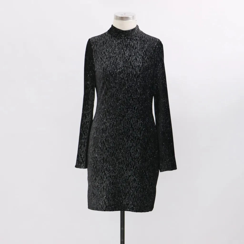 Для женщин модный топ с о образной шеей открытой спиной облегающее платье