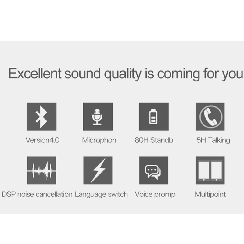 Беспроводная Выдвижная Bluetooth-гарнитура 4 0 умные стереонаушники один на два AS99 |