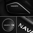 10 шт. Автомобильная декоративная 3D алюминиевая эмблема наклейка для Nissan Navara d40 d22 d23 np300 аксессуары