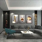 Плакат на холсте, 60x80, 50x70 см, с эффектом абстракции