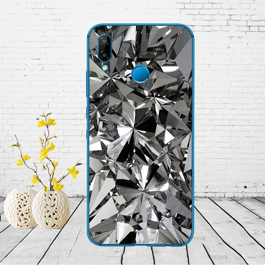 6 57DD С кристалалми и стразами дизайн Мягкий силиконовый чехол для Huawei P9 P10 P20 P30 Lite mate 10 20 PRO lite p smart чехол - Цвет: 6