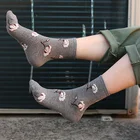 Женские хлопковые корейские животныеНоски С КАКТУСОМ, забавные носки Kawaii