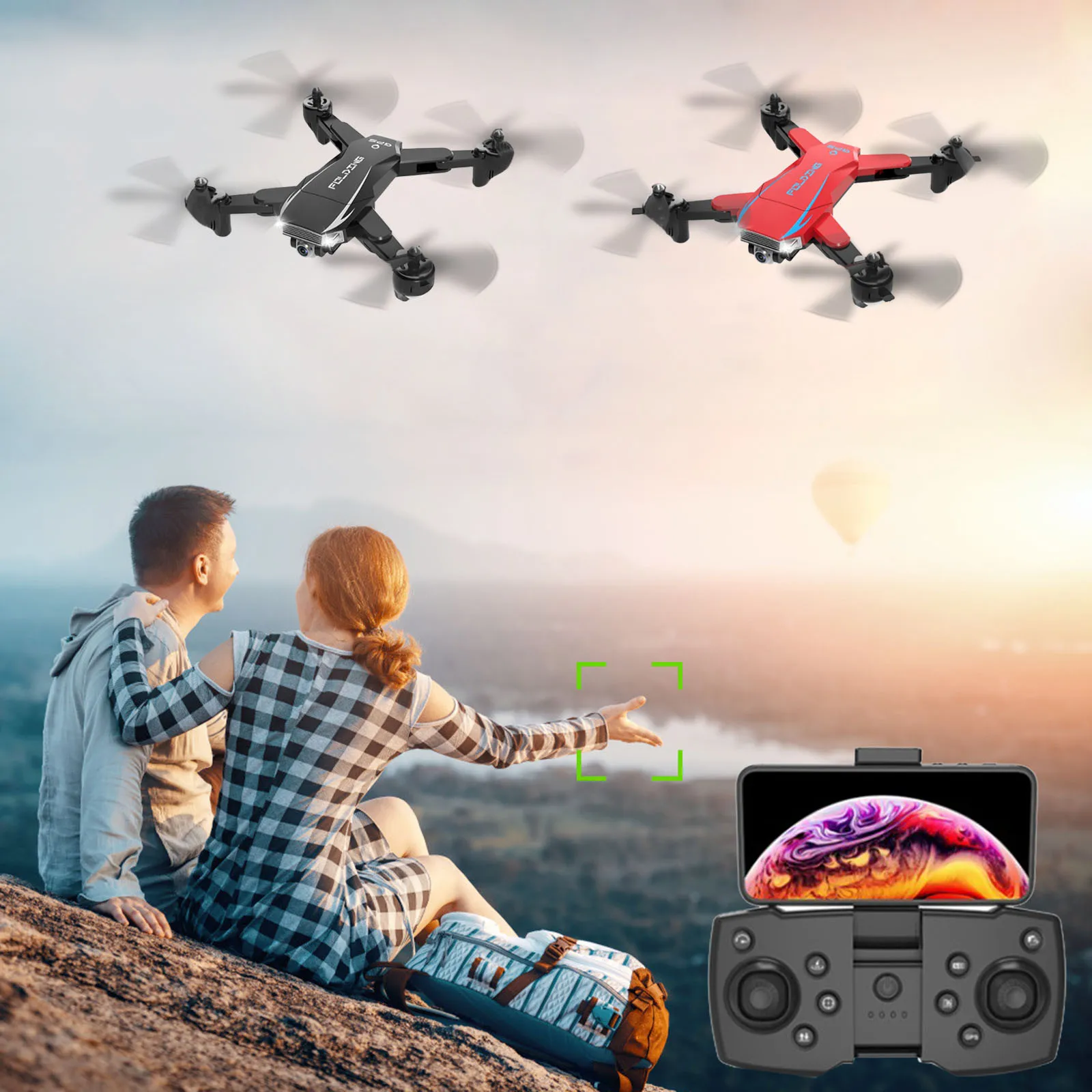 

A18 Uav Gps Folding Four-axis 4k High-definition Aerial Flight Dual Camera Uav Drone 4k Fashion Uav Gps Folding Four-axis 4k Hig