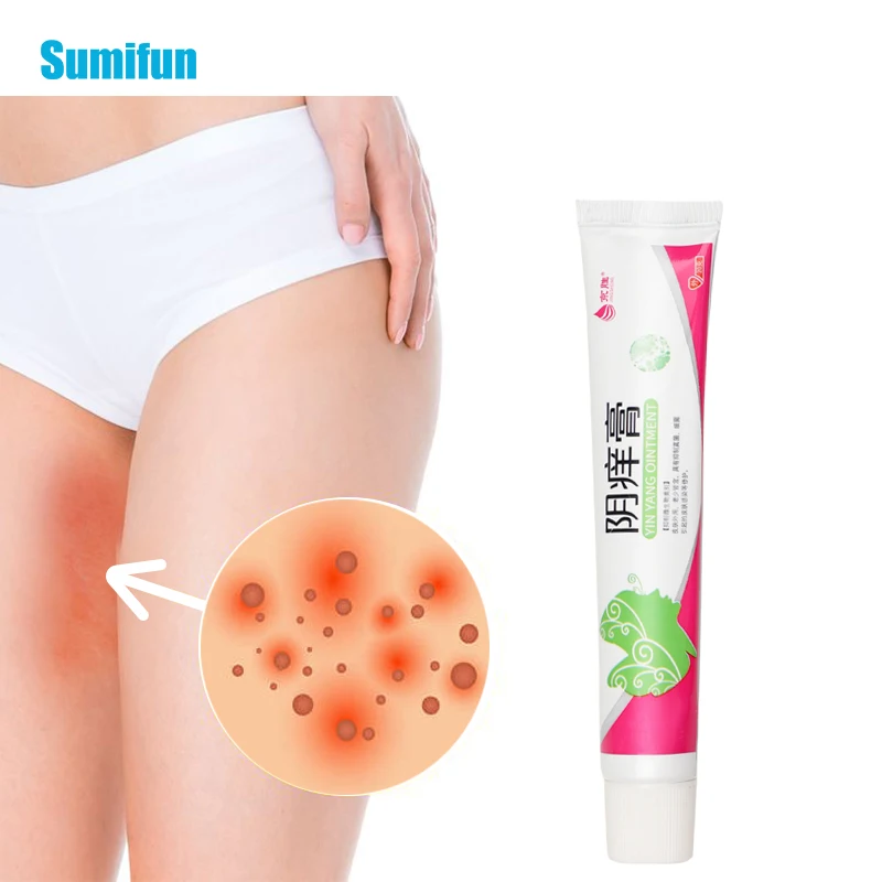 

1Pcs Eczema Antibacterial Ointment Remove Odor Pruritus Dermatitis Genital Vulva Itching Thigh Inside Itch Private Herbal Cream