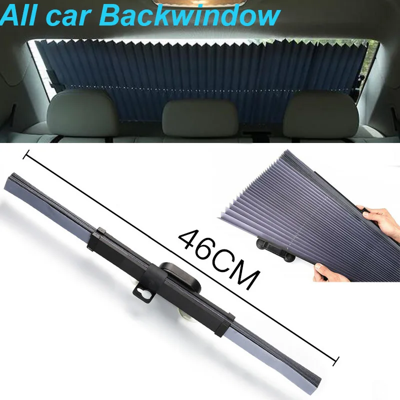 

Солнцезащитный козырек на лобовое стекло автомобиля, 46x120 см