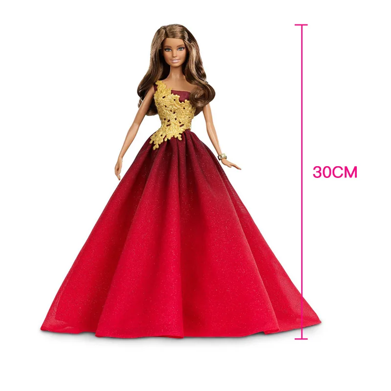 Оригинальные праздничные куклы от лучшего бренда Барби 2016 для девочек принцессы