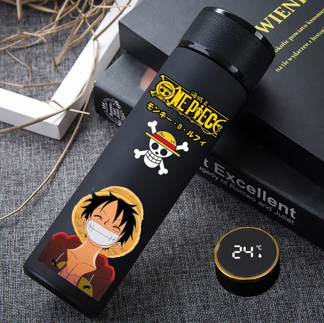 500 Ml Anime One Piece Umnyj Termos Iz Nerzhaveyushej Stali 316 Vakuumnye Flyagi Podarochnaya Kruzhka Izolirovannaya Chashka Dorozhnaya Chajnaya Chashka Butylka Dlya Vody Dom I Sad Aliekspress