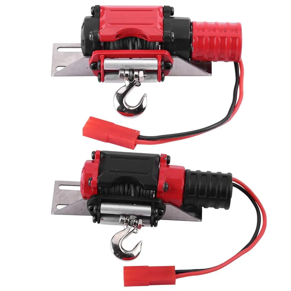 RC модель лебедки аксессуар для автомобиля имитация двигателя Лебедка TRAXXAS SCX10 1/10