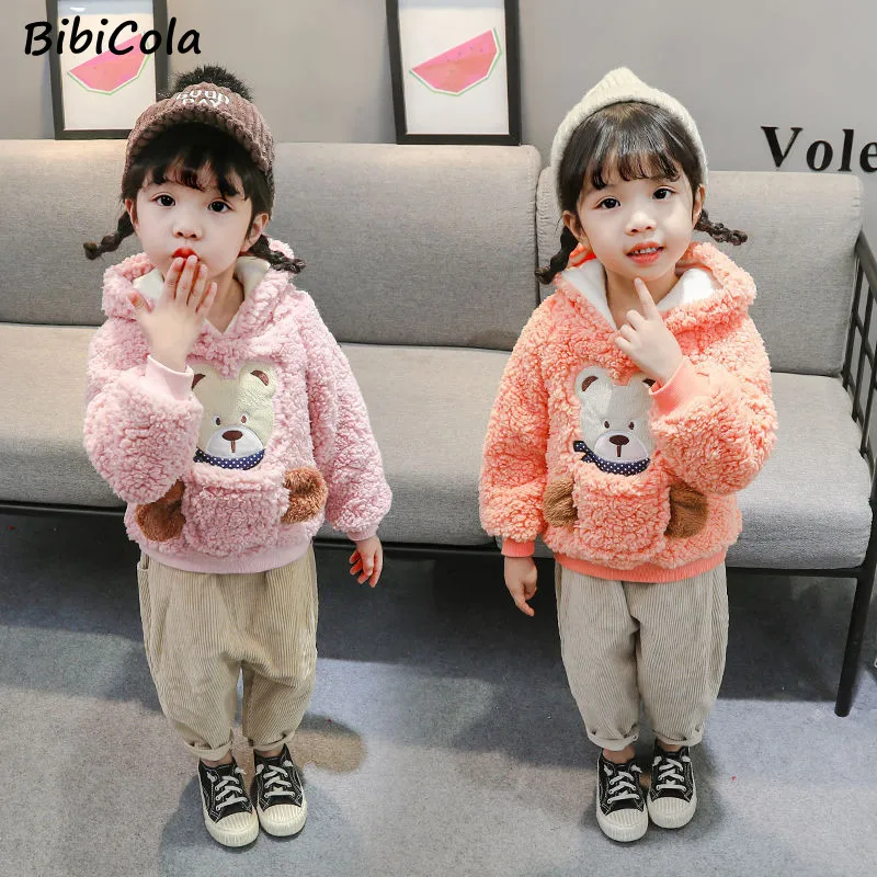 

Свитера с капюшоном для маленьких девочек; Детские пальто; Осенняя теплая куртка с рисунком для мальчиков; Пальто; Милая куртка для маленьки...