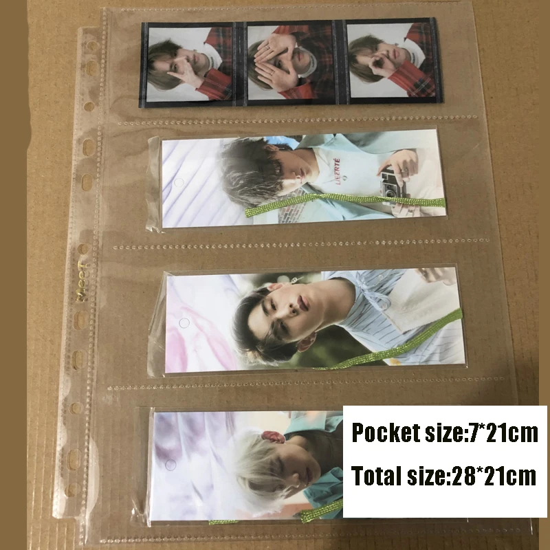 Альбом для фотографий 20 страниц/партия 3 4 6 карманов почтовых карт коллекция