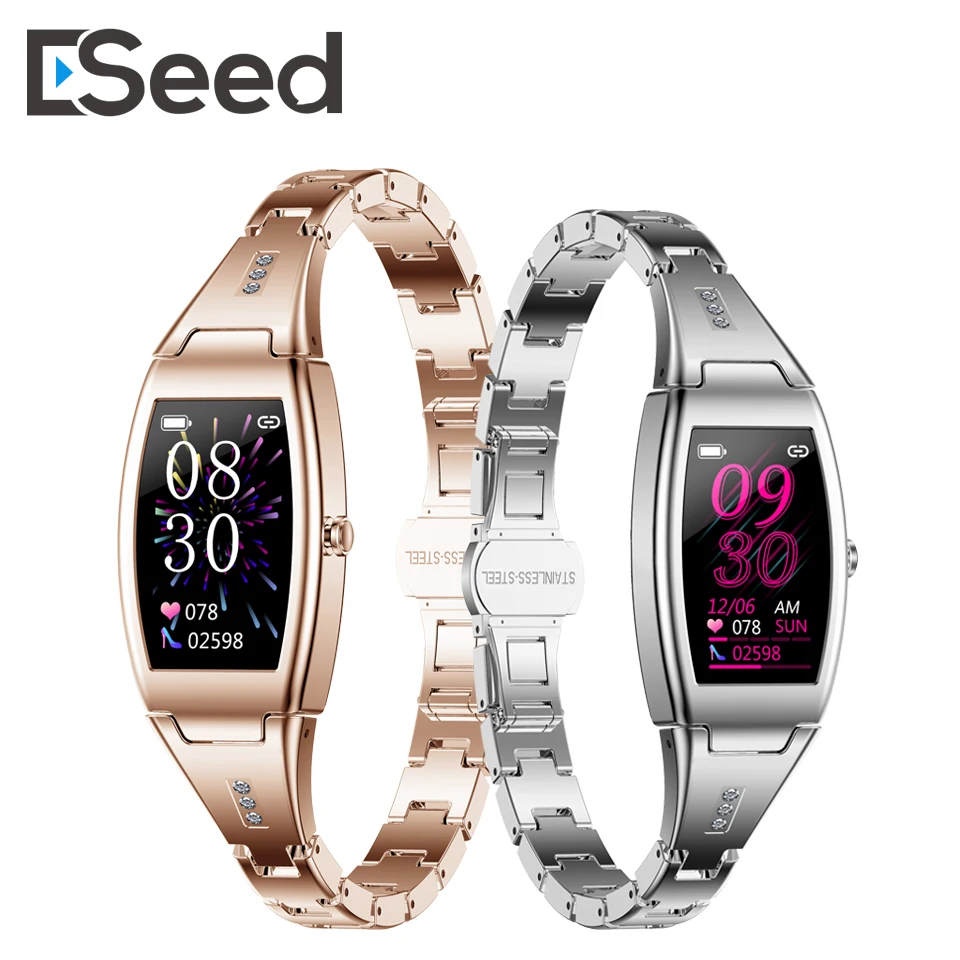 ESeed 2021 MK26 женские часы DiY Face Smart Watch фитнес-трекер пульсометр IP67 водонепроницаемые