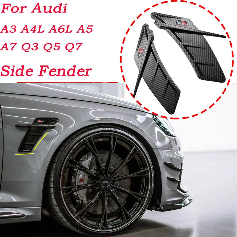 

ABT Car Body Side Wing Fender Air Vent For AUDI A4 B8 B9 B7 B6 A5 A6 C7 C6 C5 Q3 Q5 SQ5 Q7 A3 8V 8P Sline RS Auto Accessories