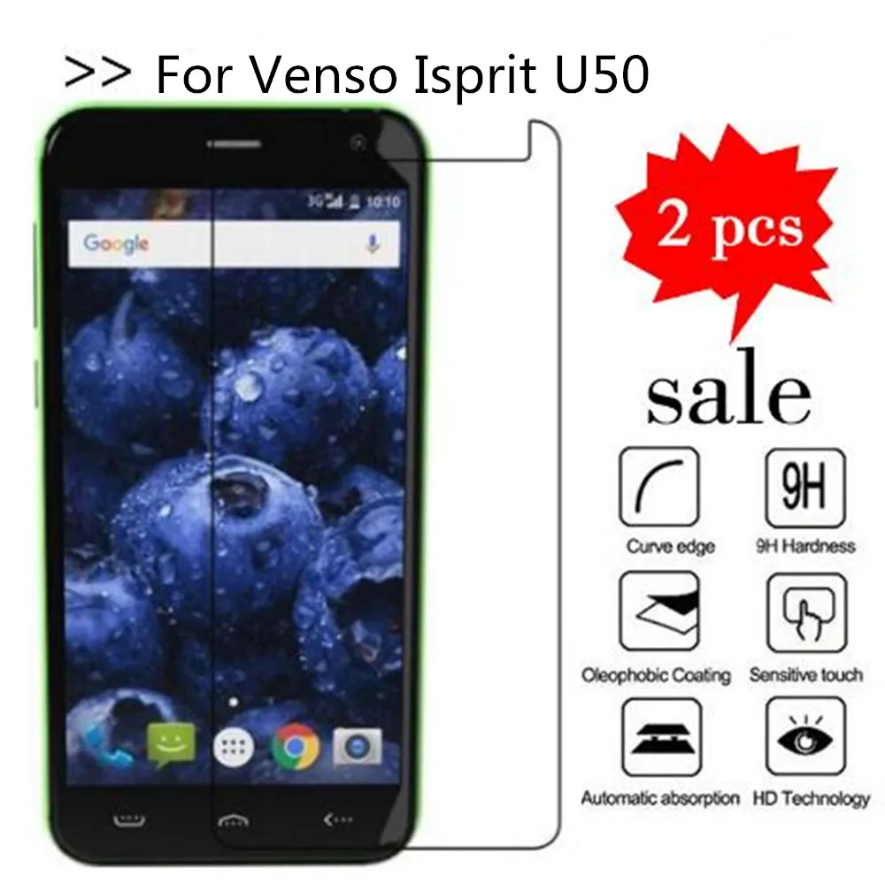 Закаленное стекло для Venso isвиален U50 9H Высококачественная защитная пленка