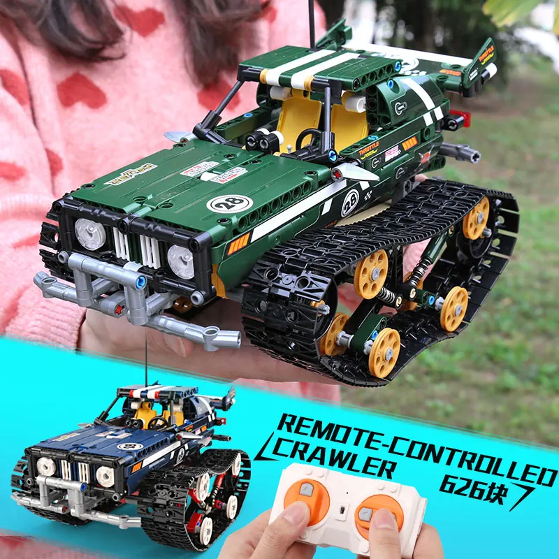 Радиоуправляемый гоночный гусеничный автомобиль Mold KING с дистанционным
