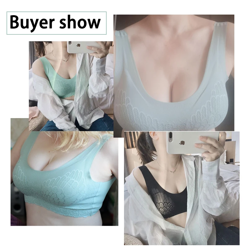 Jerrinut размера плюс для девочек Спортивный бюстгальтер переходного Для женщин 4XL