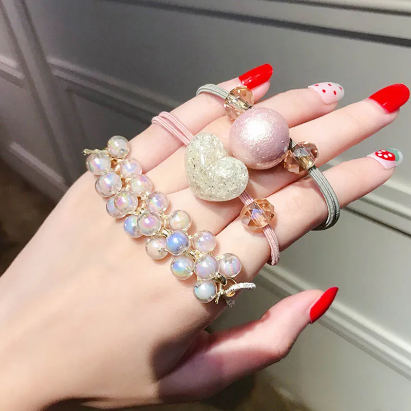 3 шт./компл. Женская повязка для волос модная эластичная безопасная на голову с