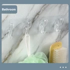 Аксессуары для дома 2 шт. прочный крючок-органайзер без отверстий настенный крючок для пальто 356 ряда для кухни дома